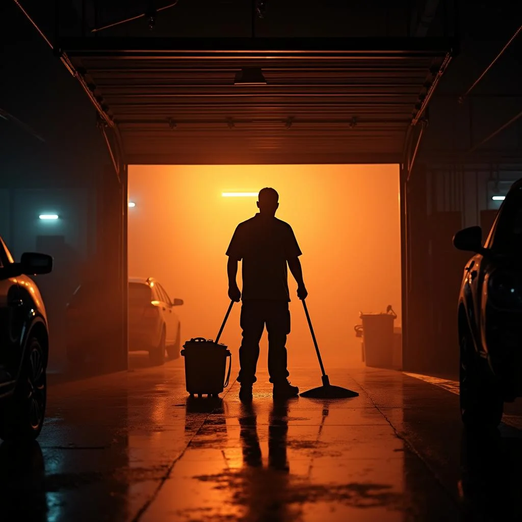 mmworkforce Cleaner Cleaning Garage